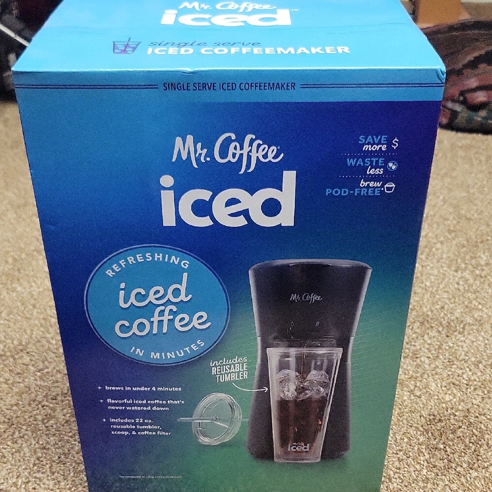 Mr. Coffee Iced Coffee Maker with Tumbler